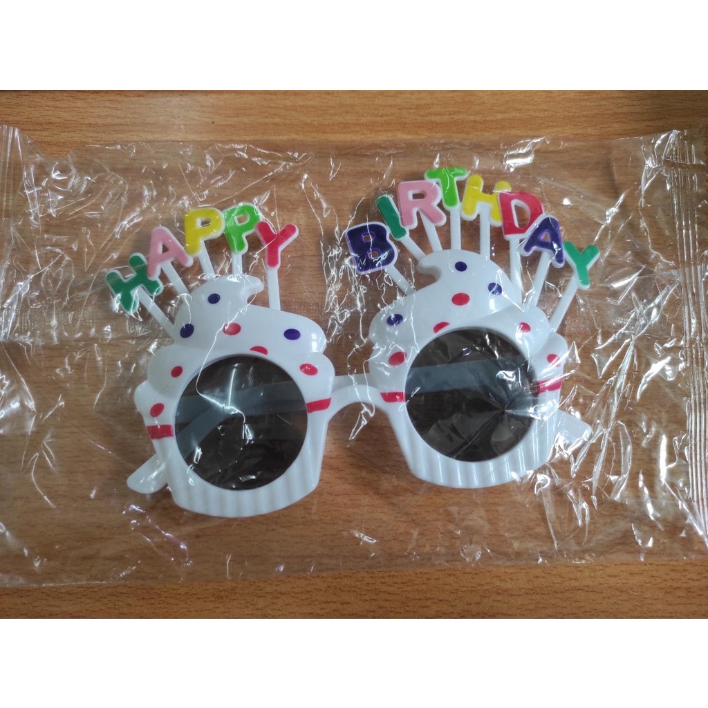 Kacamata Pesta Ulang Tahun Happy Birthday Dekorasi Party Glasses 001