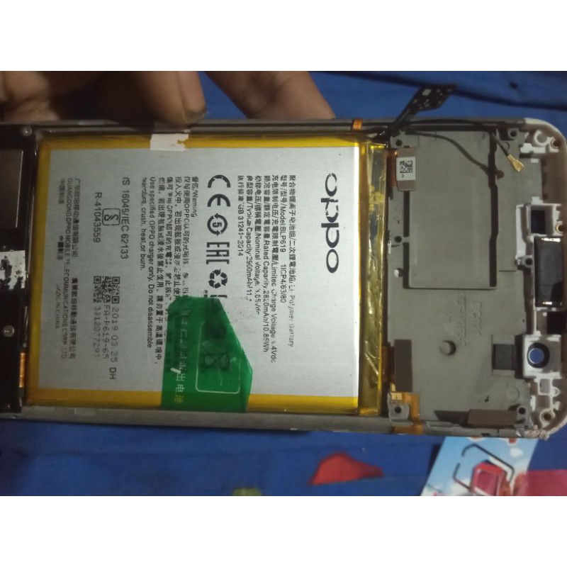 lcd oppo a39 ori copotan