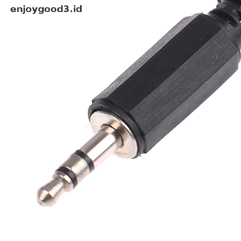 Konektor Jack Audio Male Mono Stereo 3.5mm 3 Pole Untuk Headphone