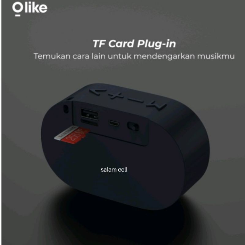 Speaker Bluetooth OASE/OLIKE OBS 400 Music Box Suara Mantap Original Garansi 6 bulan