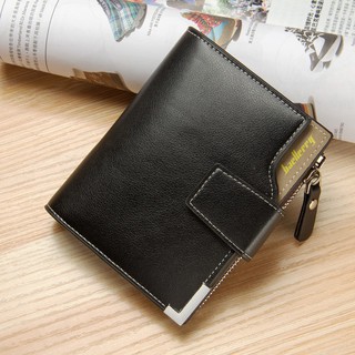 Braun Buffel 549 Black Dompet Pria model Lipat bahan 