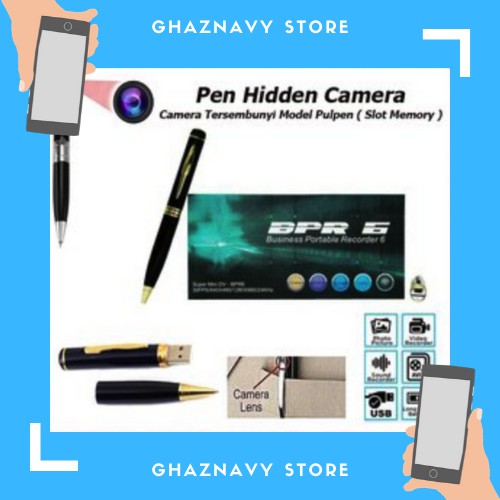 Pulpen Kamera | Kamera Berbentuk Pulpen | SPY CAM | Alat Mata Mata | Camera Pengintai | Gadget Unik