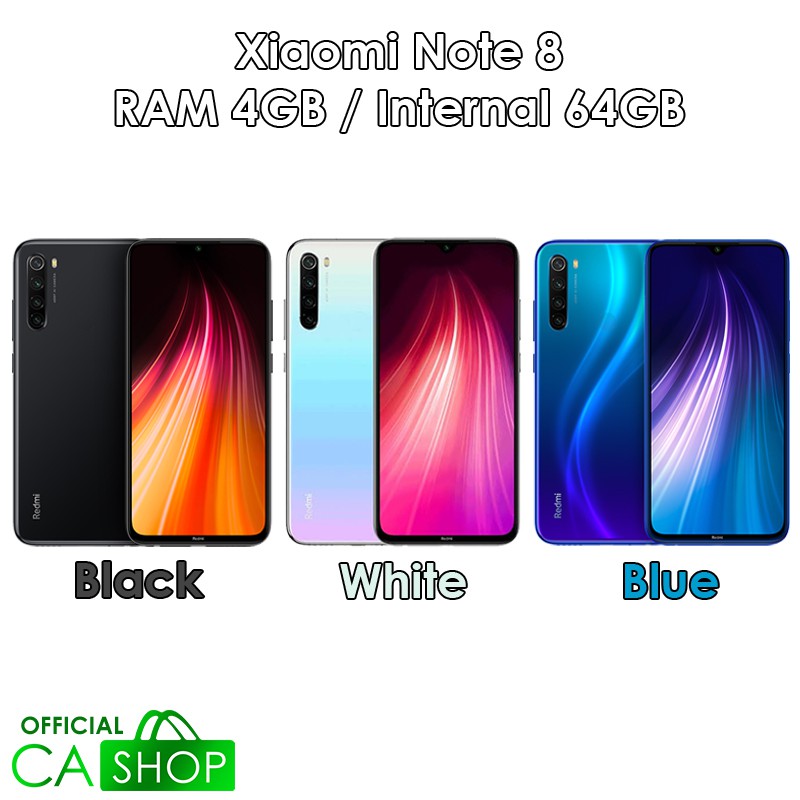Xiaomi Redmi Note 8 4GB 64GB (4/64) - New Baru Original Garansi Resmi