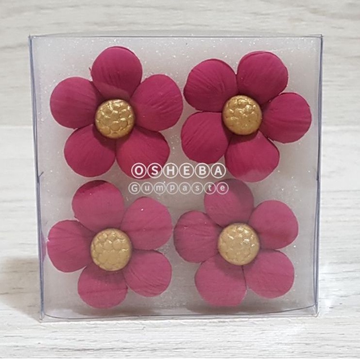 

osh3ba gumpaste bunga BBSK 35 warna lilac