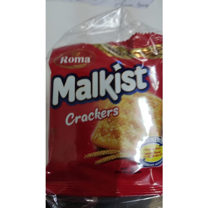 

ROMA MALKIST COKELAT / CRACKERS MERAH renceng 10pcs