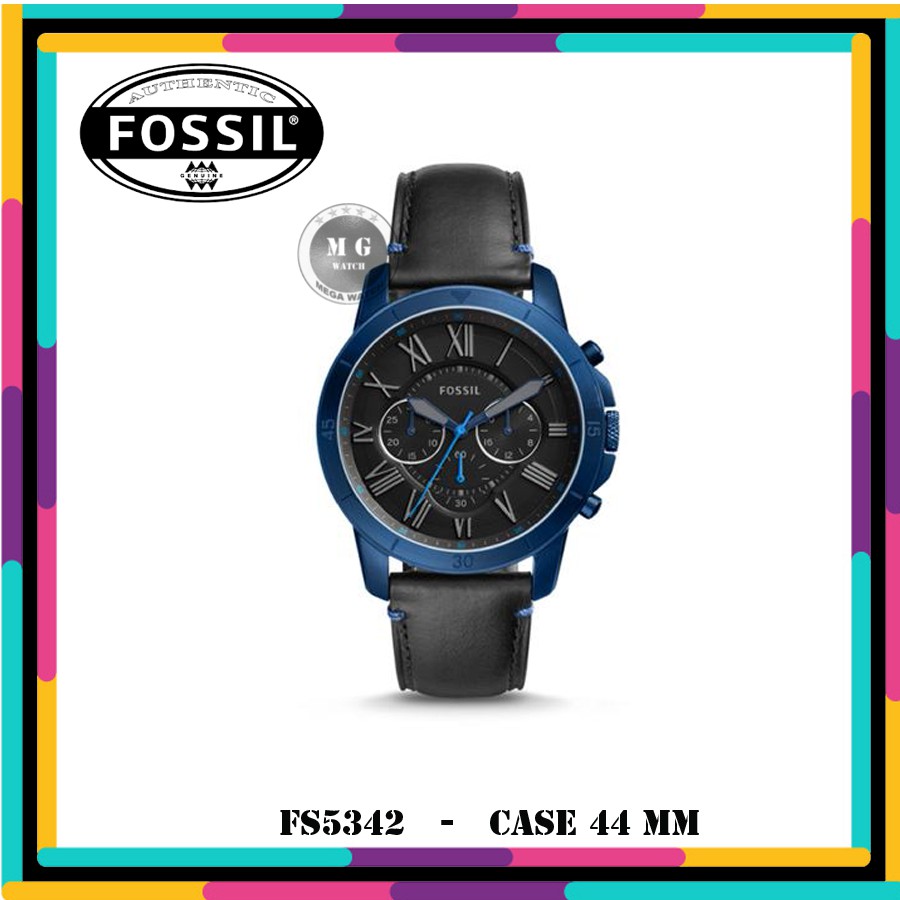 Jam Tangan Pria Fossil Original FS5342 Grant Sport Chronograph  MURAH