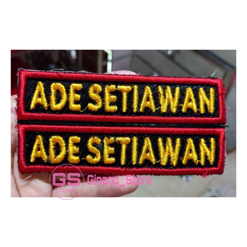 

Papan Nama Dishub Bordir Timbul