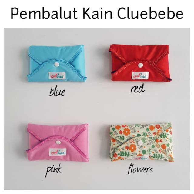 9 Pcs Menspad Cluebebe Night / Pembalut Kain Cluebebe Night