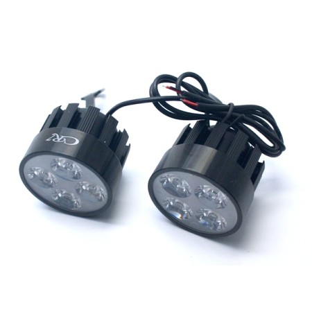 lampu tembak 4 mata LED LAMPU SOROT UNIVERSAL ALL MOTOR 2PC LAMPU TEMBAK ALL MOTOR LED