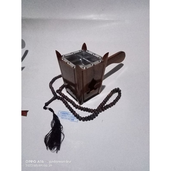 mabkara ukuran mini  tungku wadah  tempat pembakaran bukhur gaharu universal