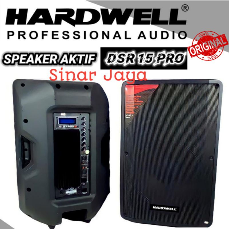 HARDWELL DSR15PRO DSR 15 PRO SPEAKER AKTIF 15 INCH ORIGINAL