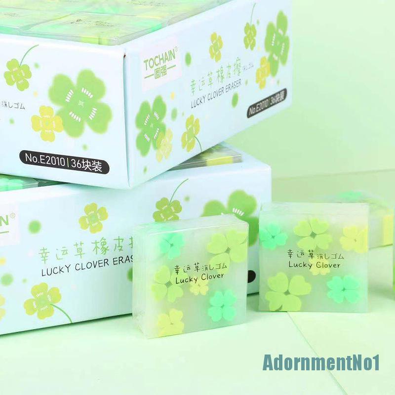 (AdornmentNo1) Penghapus Karet Bentuk Bunga Sakura Jepang Clover