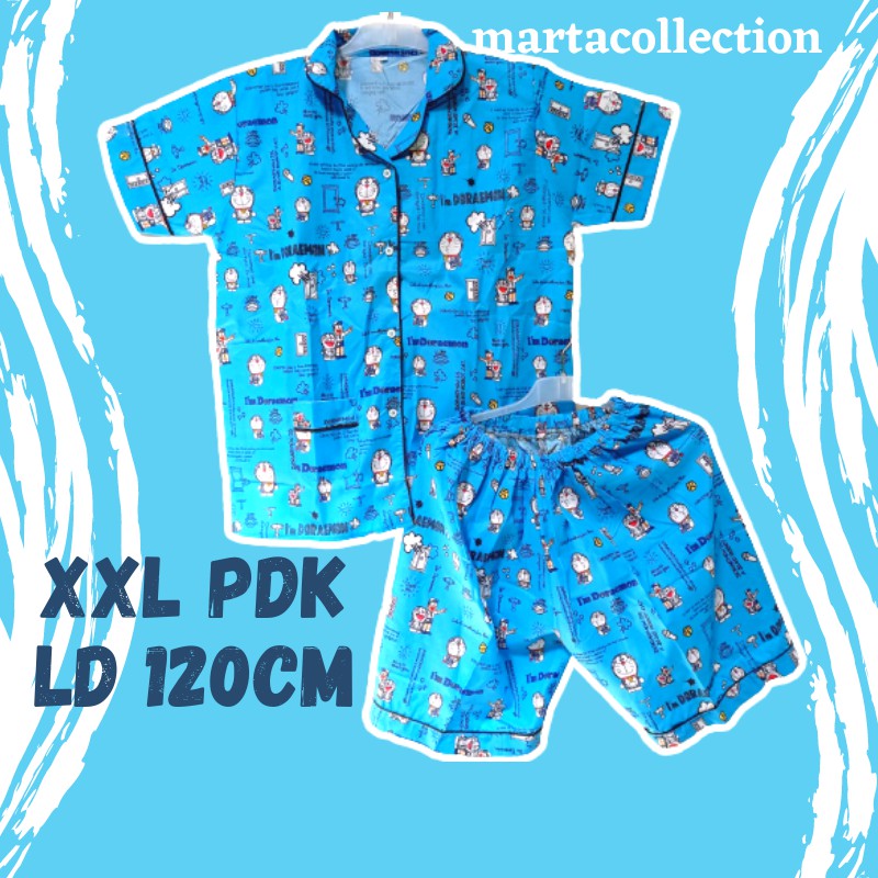 Piyama Jumbo XXL PDK / Baju Tidur Jumbo Celana Pendek