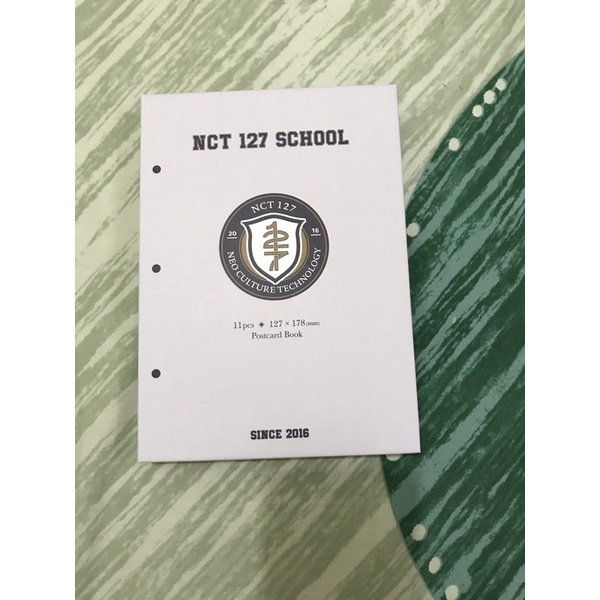 (sharing) nct127 back to school postcard book | nct127 b2s postcard