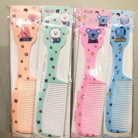 Sisir Korea Karakter BT21 / BTS