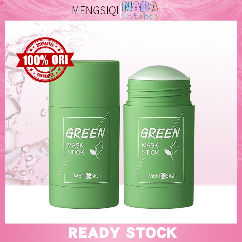 MEIDIAN Green Tea Mask Cleansing Clay Stick Mask wajah Masker komedo Acne Cleansing blackhead Mask