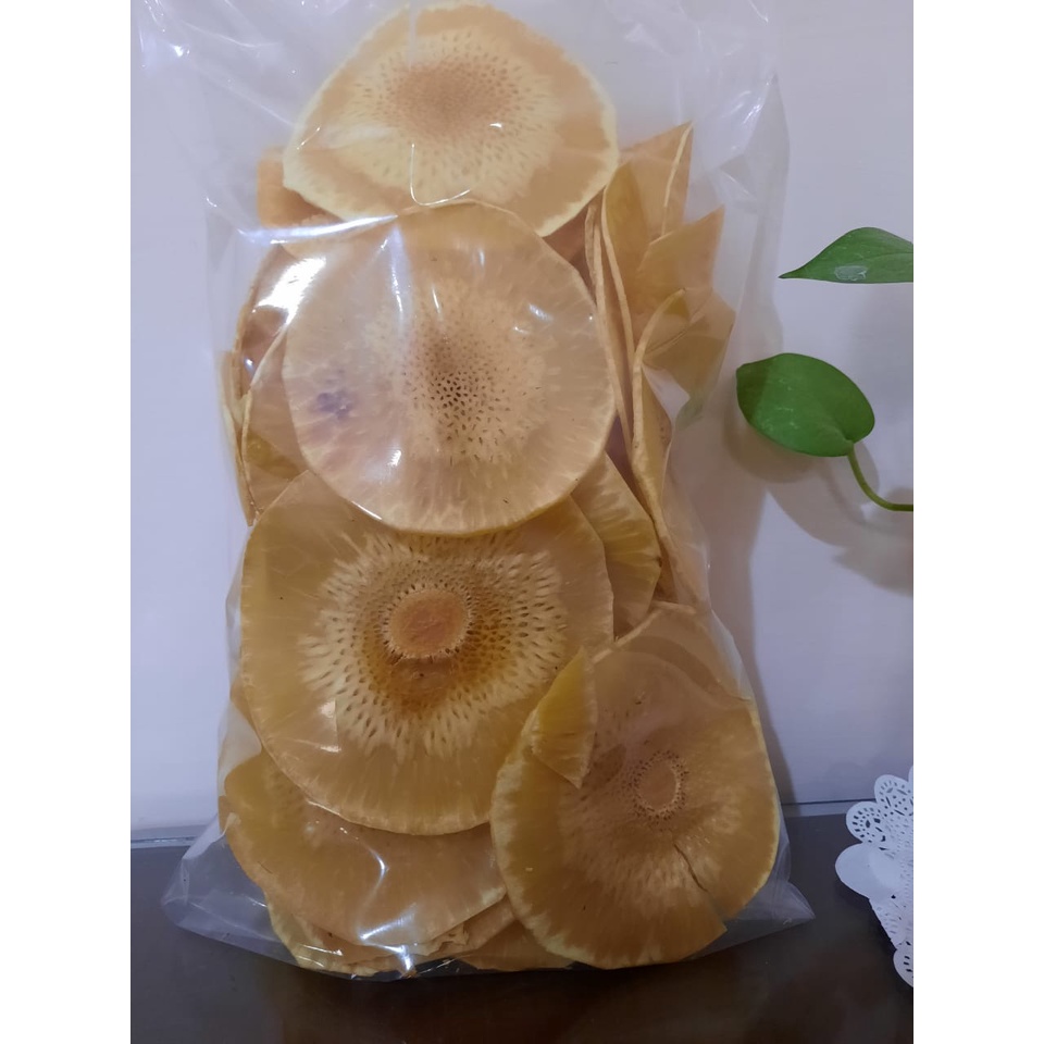 

Keripik Sukun Bulat Gurih Renyah Kemasan 500 Gr