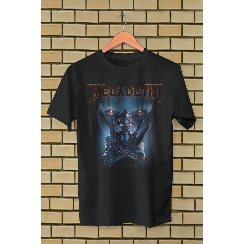 Kaos Musik Megadeath Band 04