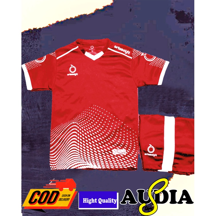 Baju Jersey Kaos Stelan Anak Laki Laki Perempuan untuk Futsal Bola  Badminton dan Volly