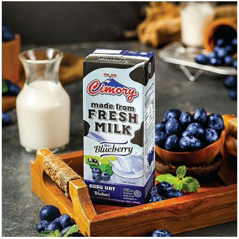 

Cimory fresh milk Blueberry 250