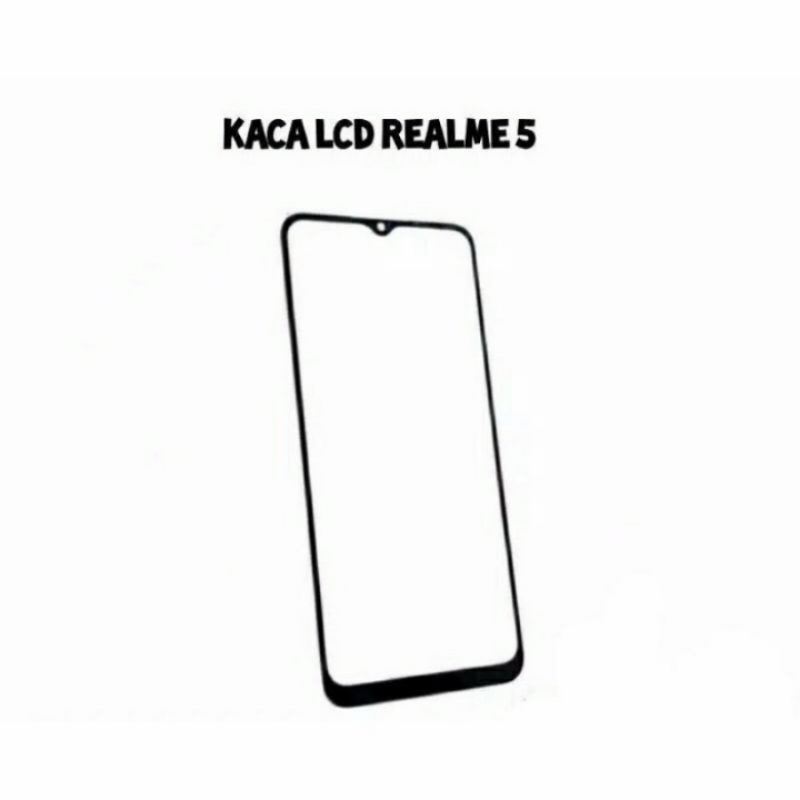 Kaca Depan TS TC Touchscreen Glass LCD Realme 5 | Realme5 Original