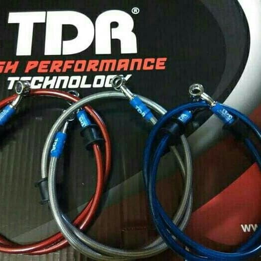 Selang Slang Rem TDR Depan 35 Inci 90 cm Brake Hose TDR 35inci 90cm Aksesoris Semua Motor Universal