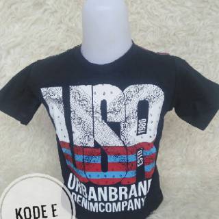  kaos  anak  distro  warna hitam Shopee  Indonesia