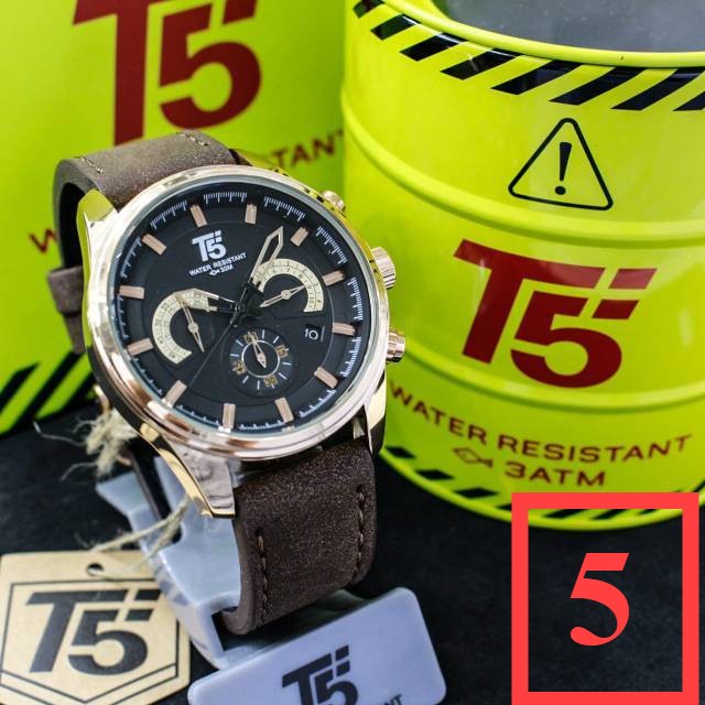 Jam Tangan Pria T5 H3661 T5 H 3661  original chrono aktif bergaransi free box