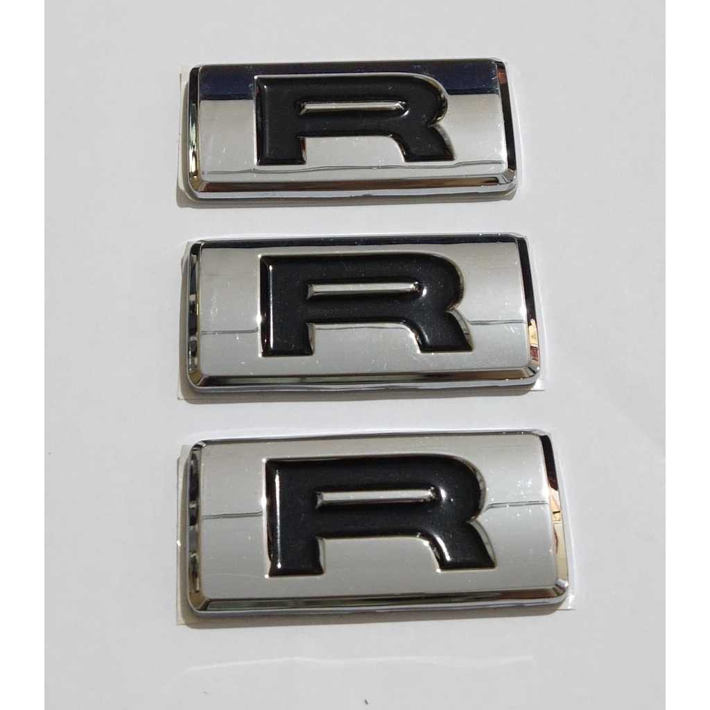 logo Emblem R Xenia Hitam Original