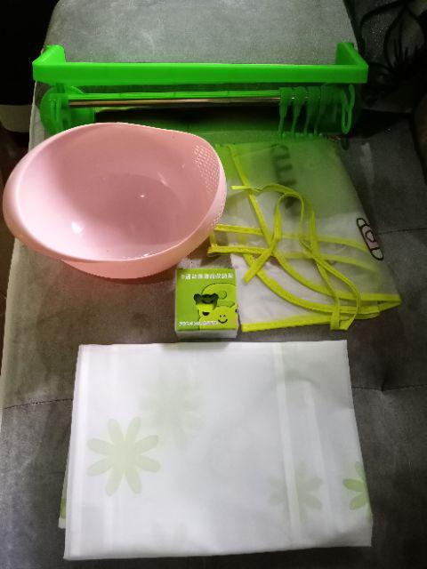 Gantungan Spon Spons Kartun + Pengait / Vacuum Kitchen Sponge Holder - X375