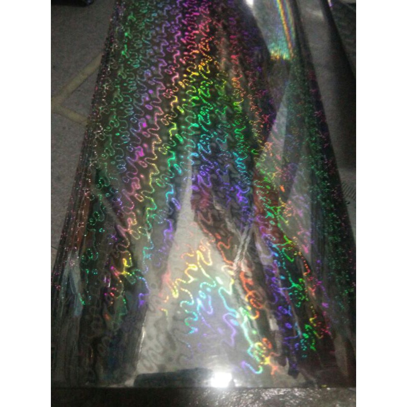 

Stiket hologram, skotlet, silver, 3D, motif minyak ukr 10 x 30cm