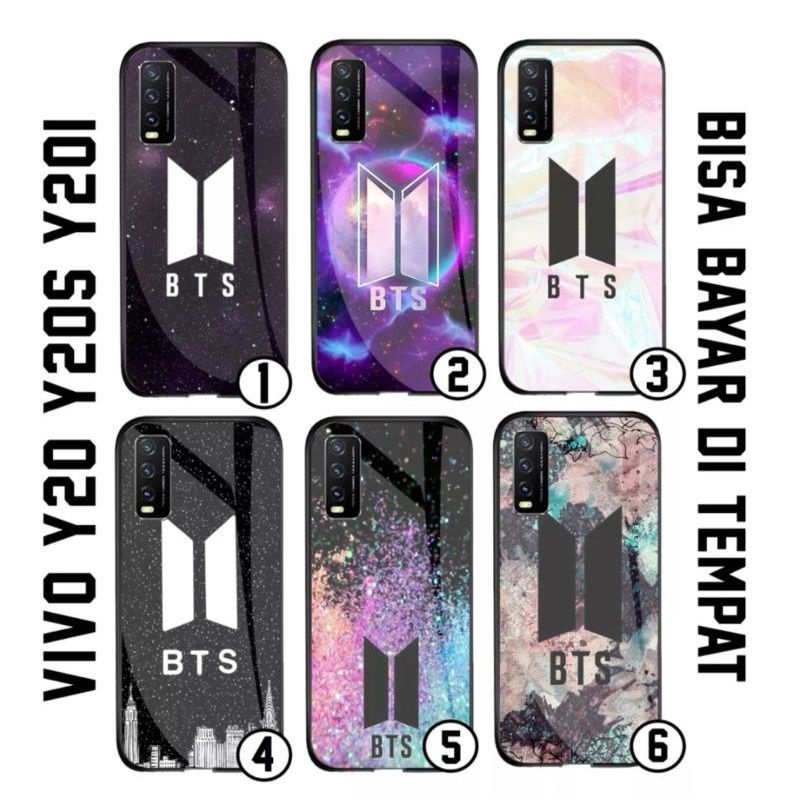 ubluk store case Vivo Y12s ,Y20, Y20s ,Y20i motif KPop BTS murah
