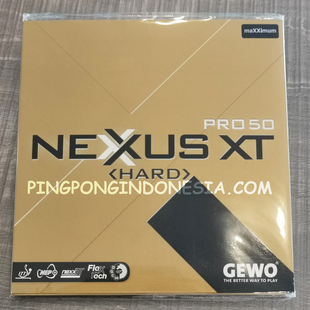 Gewo Nexxus XT Pro 50 - Karet Pingpong Tenis Meja Rubber