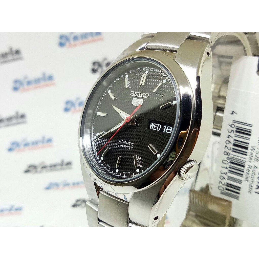 Seiko 5 SNK607K1 Automatic Black Dial - Jam Tangan Pria SNK607