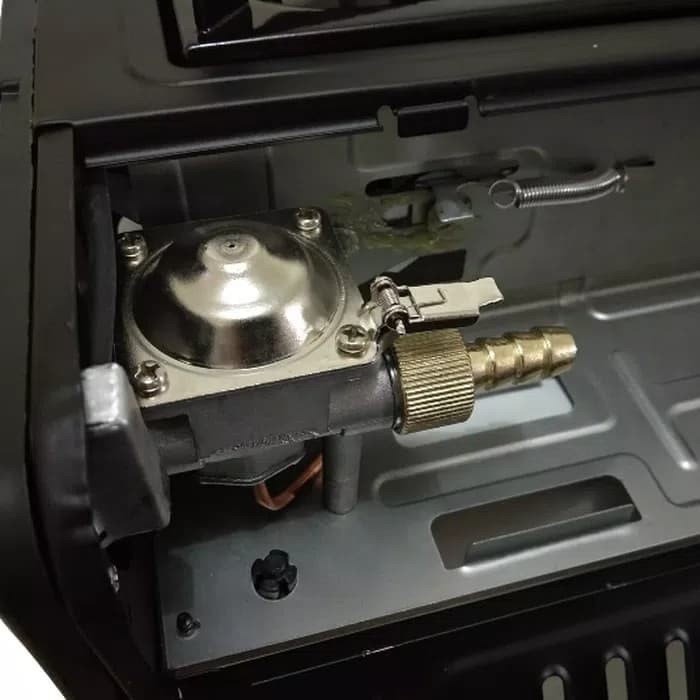 PAKET HEMAT Kompor Gas Mini Portable 1 Tungku MYVO 2 in 1 + 2 GAS KALENG