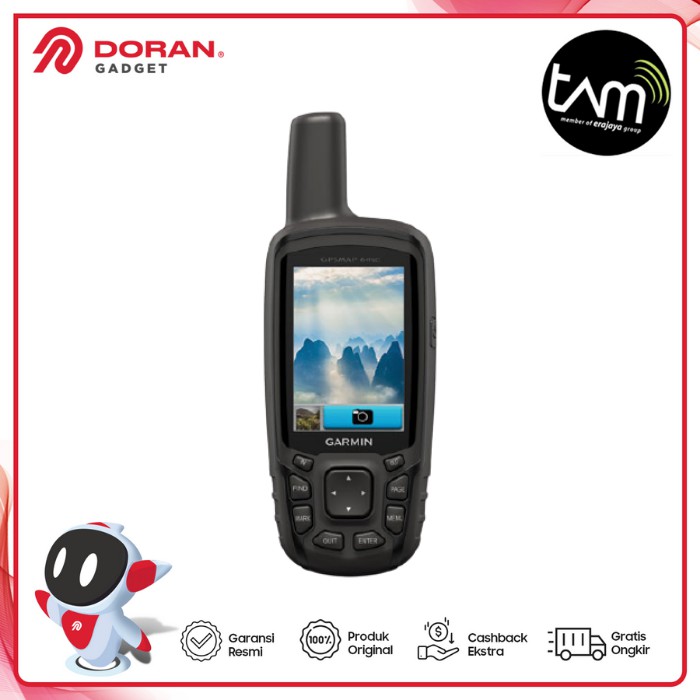 Garmin GPS MAP 64sc SEA Site Survey Garansi Resmi TAM 1 Tahun