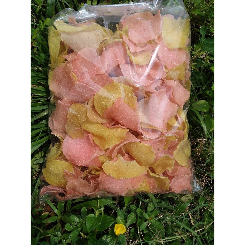 

kerupuk rendeng/ opak warna