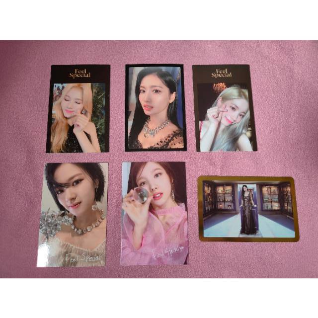 OFFICIAL PHOTOCARD TWICE - ALBUM FEEL SPECIAL