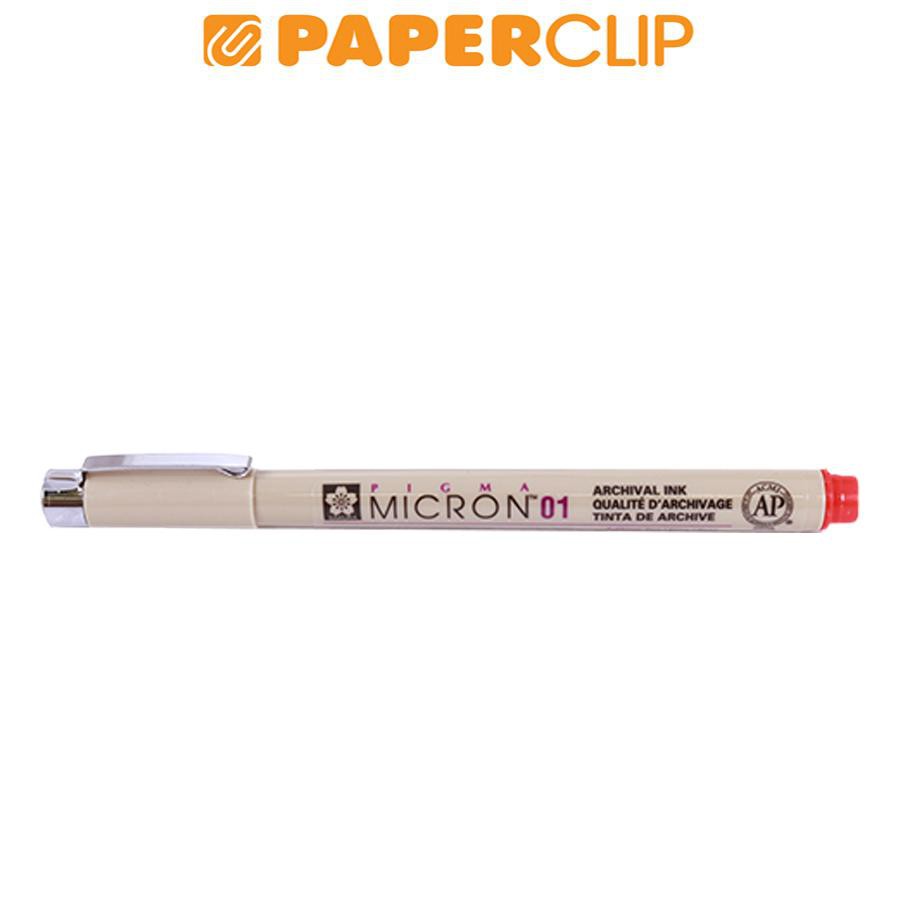 

BALLPOINT SAKURA PIGMA MICRON 01 RED