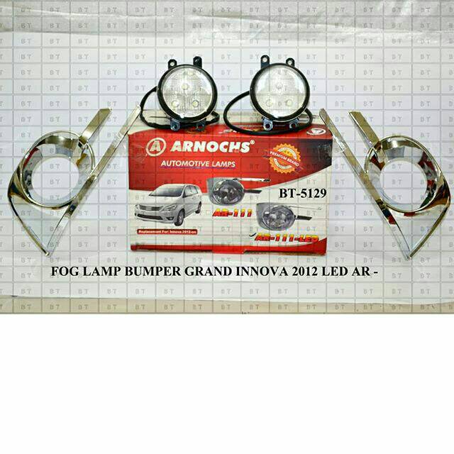 Fog Lamp Bumper LED Toyota Grand Innova 2012