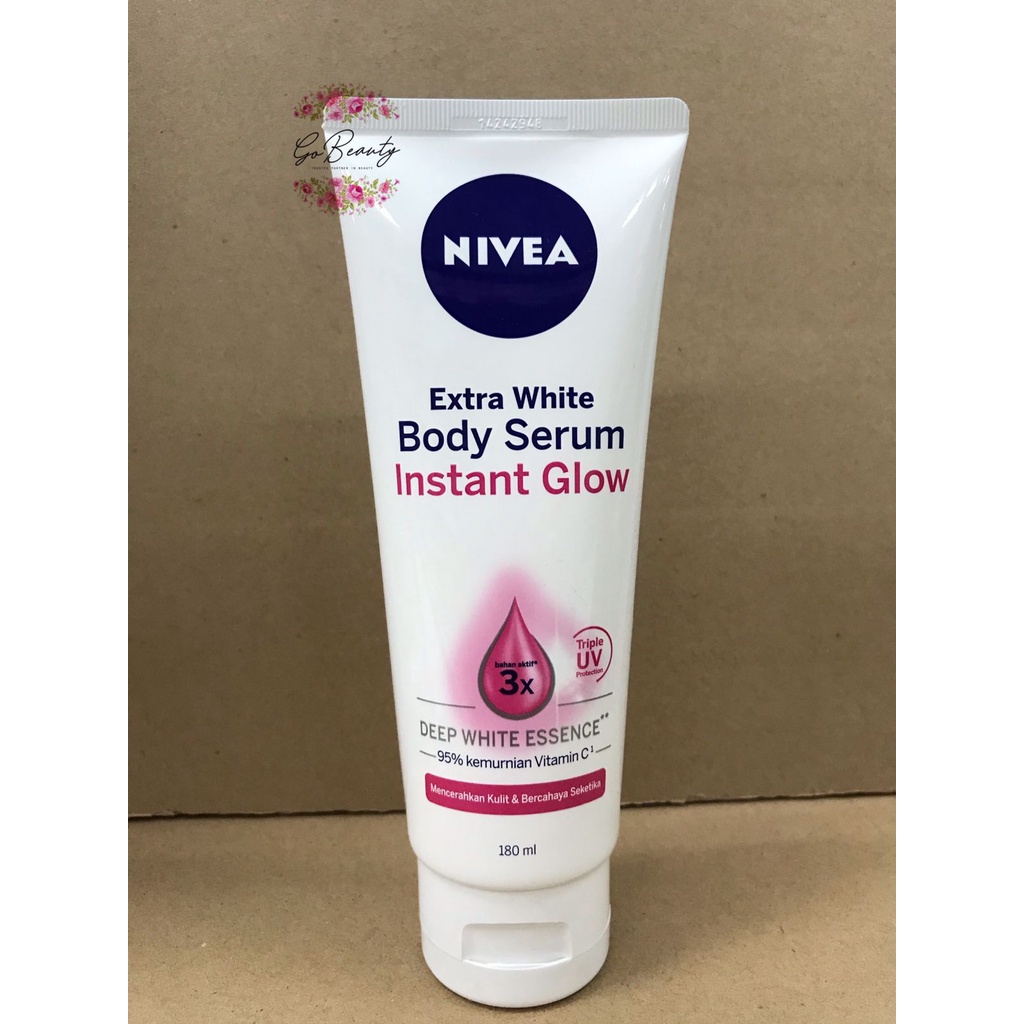 Jual Nivea Body Serum Instant Glow Ml Shopee Indonesia