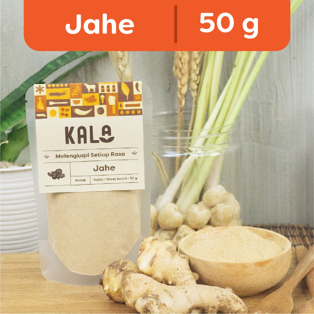 

Jahe Bubuk 50 gram Bumbu bubuk Murni Ginger powder