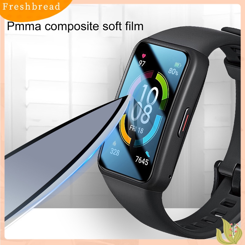 Terlaris Protective Film Touch Sensitive Anti-scratch PET Shatterproof Easy to Apply Screen Protector for Honor Band 6