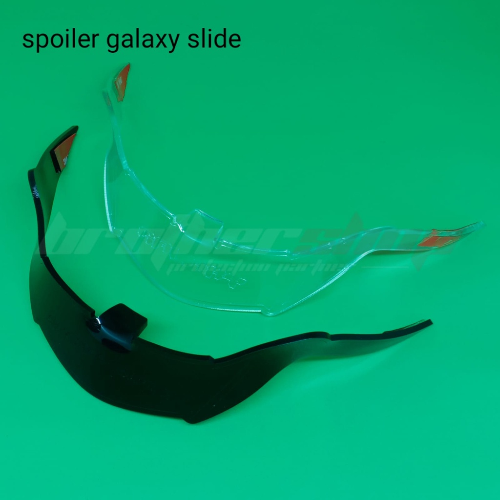 spoiler helm kyt galaxy slide