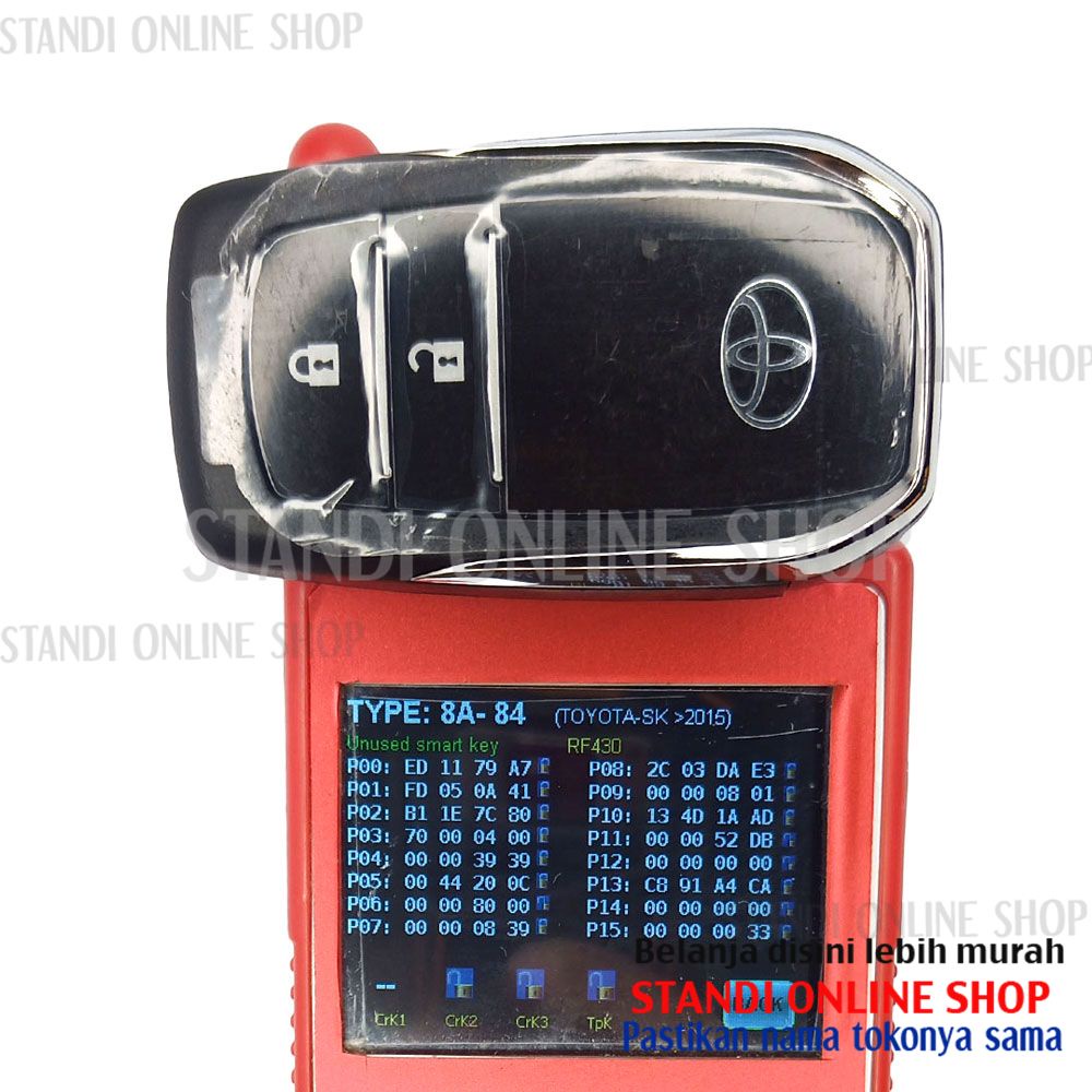 Remote Set Kunci Smartkey Toyota New Kijang Innova Venturer Original