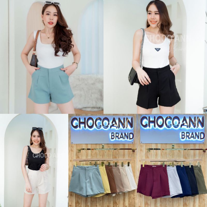 CELANA PENDEK HIGHWAIST VNA BY CHOCO ANN CODE SH08 IMPORT BANGKOK