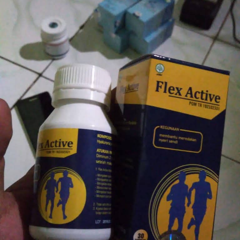 

FLEX ACTIVE PROMO SUPLEMEN HERBAL TULANG DAN SENDI 100% ORIGINAL