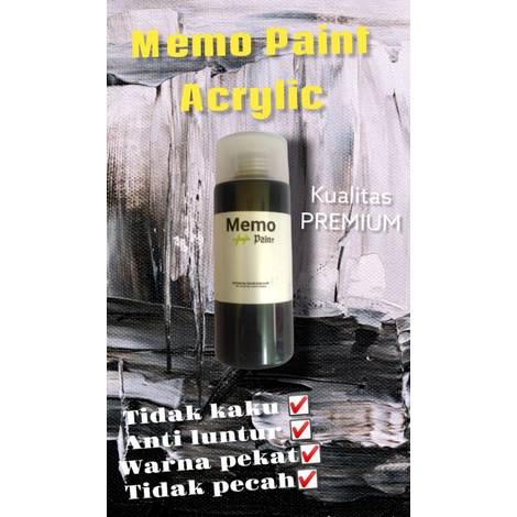 MemoPaintcat lukis buat kanvas,kain,sepatu,jaket,tas,topi,dll