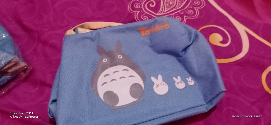 Hc A1-70 Tas Bekal Karakter / Tempat Kotak Makan Tahan Panas / Lunch Cooler Bag Box Cartoon