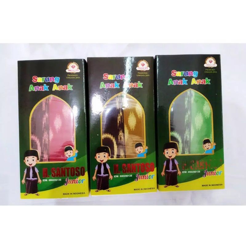 Sarung Anak - Sarung H Santoso Dus Junior